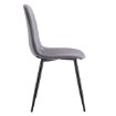 Kontrasto Мягкое кресло для столовой из темно-серого велюра Monica Kt102, 6.05.15727 - Home Club, зображення 9