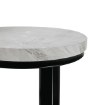 Kontrasto Круглый журнальный столик, 2 шт. Серый Мрамор Sk112Msz 60x47/40x39, 6.06.14669 - Home Club, зображення 5