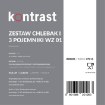 Kontrasto Chz01Cz Набор для хлеба и 3 емкости, черный, 7.01.01263 - Home Club, зображення 11