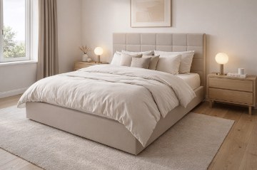 Kontrasto Lt104 Кровать Modulo 160x2x117, цвет «таупе», Meb000431 - Home Club