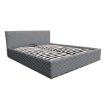 Kontrasto Lt100 Кровать Cordo 160x2x80, серая, Meb000381 - Home Club, зображення 2