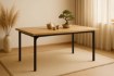 Kontrasto Обеденный стол из дуба Vito 120, 120x80x75, 6.06.26042 - Home Club, зображення 9