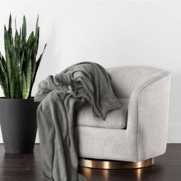 Kontrasto Плед Tago 150x200, серый, 4.57.20167 - Home Club