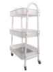 Kontrasto Wm79Bi Металлическая тележка 79 см, белая, размер S Kkk, 6.02.20042 - Home Club