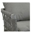 Garden Line Набір садових меблів (2 дивани + 2 крісла + столик) Сірий + сірі подушки, ALF9439 - Home Club, зображення 6