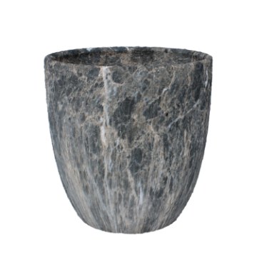 Chomik Керамический чехол для вазона 26 x 26 x 27 см, мраморный эффект, ELI05_5603 - Home Club