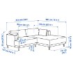 ІКЕА Модульний диван UPPÅKRA, 096.130.19 - Home Club, зображення 8