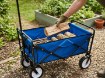 Garden Line Складная тележка для сада, синяя, 116x54x90 см, WOZ3556 - Home Club, изображение 14