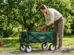 Garden Line Складная тележка для сада, зеленая, 116 x 54 x 90 см, WOZ5168 - Home Club, изображение 11