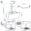 ИКЕА Вытяжка KNUVEBO, 706.156.32 - Home Club, изображение 8