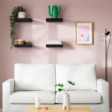 ИКЕА Настенная полка LACK ЛАКК, 404.305.88 - Home Club