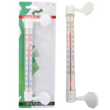 Garden Line Термометр для окна 21 x 7,5 x 2 см, MAK2931 - Home Club