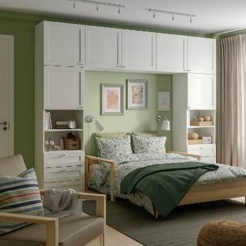 ИКЕА Шкаф с 7 дверцами и 6 ящиками PLATSA ОПХУС, 396.154.27 - Home Club