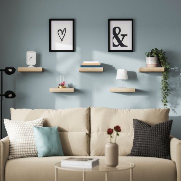 ІКЕА Настінна полиця LACK ЛАКК, 604.310.73 - Home Club