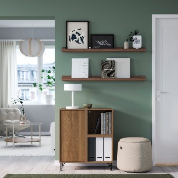 ИКЕА Полка для фотографий MOSSLANDA МОССЛЭНДА, 606.366.49 - Home Club