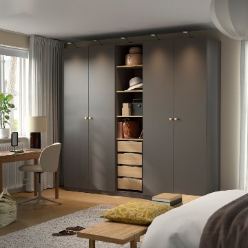 ІКЕА Комбінація шафи PAX ПАКС / FORSAND ФОРСАНД, 694.298.86 - Home Club