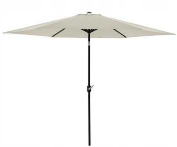 Garden Line Садовий парасолька 3 м, бежевий, з чохлом, GAO5347 - Home Club