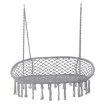 Garden Line Двойное подвесное кресло - качели - серое, HAM5177 - Home Club