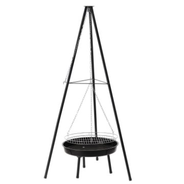 BBQ Meeting Підвісний Гриль, Регульований На Триножці 95 x 95 x 147 См, BBQ0162 - Home Club