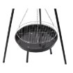 BBQ Meeting Підвісний Гриль, Регульований На Триножці 95 x 95 x 147 См, BBQ0162 - Home Club, зображення 3