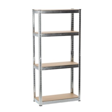 Chomik Комплект из двух 4-уровневых стеллажей 150 x 70 x 30 см. Грузоподъемность полки: 150 кг., GWI2165 - Home Club