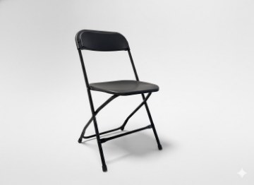 Garden Line Складной стул для кейтеринга, 49,5 x 45 x 81 см, черный, ZUM3525 - Home Club