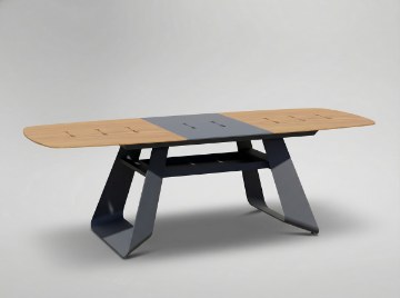 Garden Line Алюмінієвий стіл «Thompson», сірий, 180/240 × 90 × 78 см, ATO4126 - Home Club