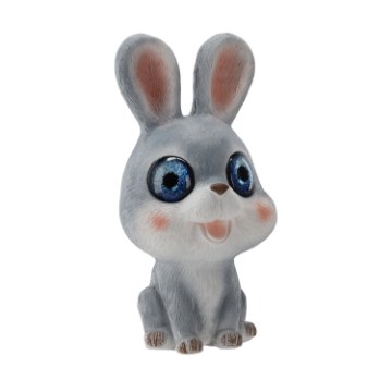 Chomik Садова Фігурка — Кролик Зі Світлодіодним Підсвічуванням, 17,5 × 17 × 34,5 См, TOG0265 - Home Club