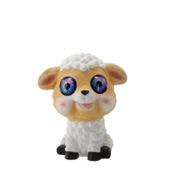 Chomik Садова Фігурка — Вівця З Світлодіодним Підсвічуванням, 24 × 18,5 × 28 См, TOG0289 - Home Club