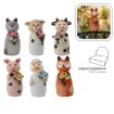 Chomik Керамічна Прикраса Для Стовпа Огорожі — Тваринки 11 × 10 × 22 См, Різноманітні Взори, TOG0319 - Home Club, зображення 19