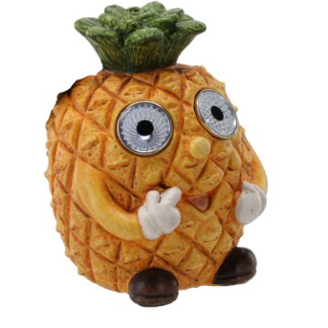 Chomik Садова Фігурка — Фрукти З Світлодіодним Підсвічуванням, 10 × 10 × 14 См, Різні Взори, TOG0326 - Home Club