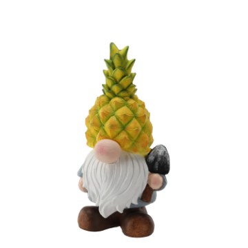 Chomik Садова Фігурка — Ананасовий Гном Зі Світлодіодним Підсвічуванням, 21 × 18 × 40 См, TOG0333 - Home Club