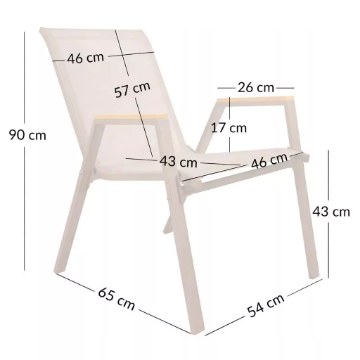 Kontrasto Стілець Pola, колір таупе, Kd, Meb000074 - Home Club