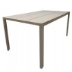 Kontrasto Алюмінієвий садовий стіл для тераси зі стільницею з полівуду Allen Pro 150x90, колір «таупе», Meb000057 - Home Club