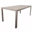 Kontrasto Алюмінієвий садовий стіл для тераси з стільницею з полівуду Allen Pro 190x90, колір «таупе», Meb000059 - Home Club