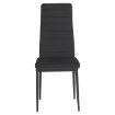 Kontrasto Оббите крісло для їдальні з чорного велюру Mark2 Kt118, 6.05.50391 - Home Club, зображення 6