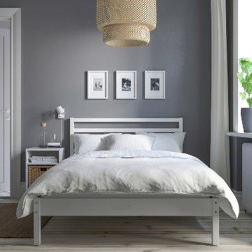 ІКЕА Рама ліжка TARVA ТАРВА, 495.539.33 - Home Club