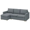 ІКЕА 3-місний диван-ліжко з шезлонгом SALTSJÖBADEN, 196.026.90 - Home Club, зображення 2