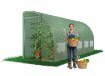 Garden Line 5-сегментный садовый пленковый туннель «Половина» зеленого цвета 6x1,5x2 м, TUN1446 - Home Club