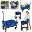 Garden Line Складная тележка для сада, синяя, 116x54x90 см, WOZ3556 - Home Club, изображение 4