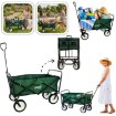 Garden Line Складная тележка для сада, зеленая, 116 x 54 x 90 см, WOZ5168 - Home Club