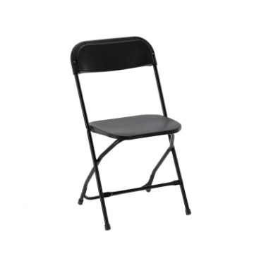 Garden Line Складний Стілець Для Кейтерингу 49,5 x 45 x 81 См, Чорний, ZUM3525 - Home Club