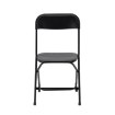 Garden Line Складний Стілець Для Кейтерингу 49,5 x 45 x 81 См, Чорний, ZUM3525 - Home Club, зображення 11
