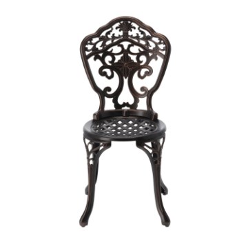 Garden Line Алюминиевое кресло «Дэнбери», цвет «античная бронза», 45 x 52 x 87 см, ATO4034 - Home Club