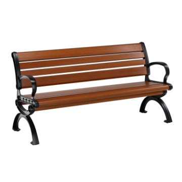 Garden Line Алюминиевая садовая скамейка «Cowper» 150 x 60 x 78 см, ATO4102 - Home Club