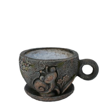 Chomik Садовый Горшок — Чашка С Улиткой 28 x 23 x 15 См, GOT7645 - Home Club