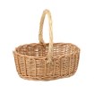 Chomik Плетеная корзина 23 x 17 x 10/21 см с ручкой - натуральная, ILS04_8451 - Home Club, изображение 2