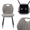 Kontrasto Kt121 Стілець Aria 3D Сірий Dw, 6.05 93511 - Home Club, зображення 5