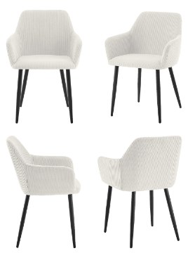 Kontrasto Kt206 Стілець Lotta Sztr Бежевий Dw, 5.90 90275 - Home Club