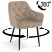 Kontrasto Ko202 Стілець Julia Ob. 3 Vel Taupe Dw, 5.90 90206 - Home Club, зображення 6